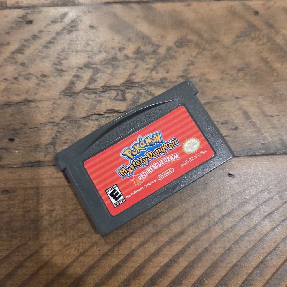 Vintage Pokémon Mystery Dungeon: Red Rescue Team Cartridge for Gameboy Advance